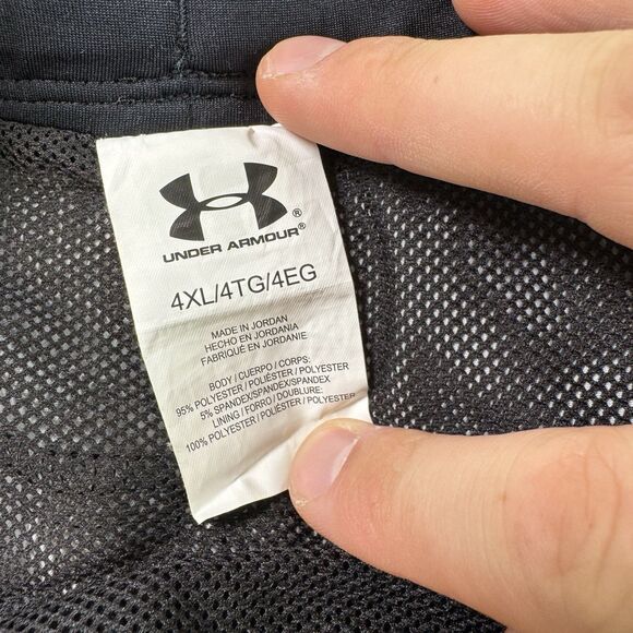 Under Armour Shorts Mens 4XL Grey Swim Trunks Lined Drawstring - Picture 4 of 7